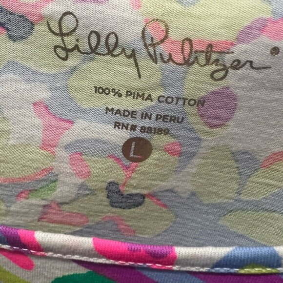 NWT Lilly Pulitzer Marlowe dress in multi colored floral print - Picture 5 of 5